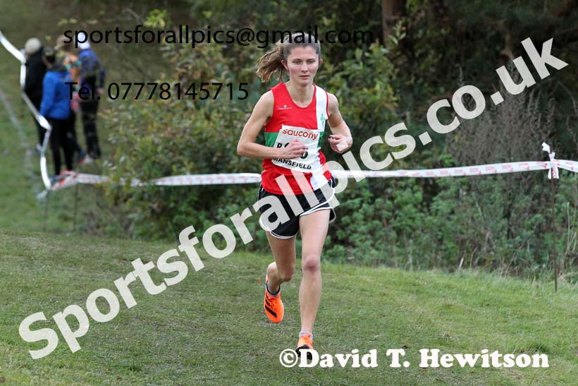 Senior womens 2021 National Cross Country Relays, Berry Hill Park, Mansfield. Photo: David T. Hewitson/Sports for All Pics